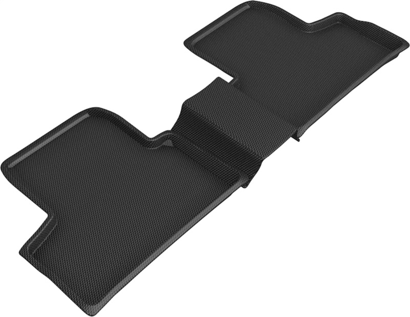 Mercedes-Benz GLB-Class Floor Mat - Rear - 3D MAXpider - Kagu - Black - `20-`21 Mercedes-Benz GLB-Class Floor Mat - Rear - 3D MAXpider - Kagu - Black - `20-`21